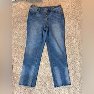 Maurices High-Rise Straight Leg Jeans, 12 Short